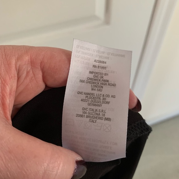 Susan Graver Essentials Liquid Knit Straight Leg Pants. - Picture 5 of 5